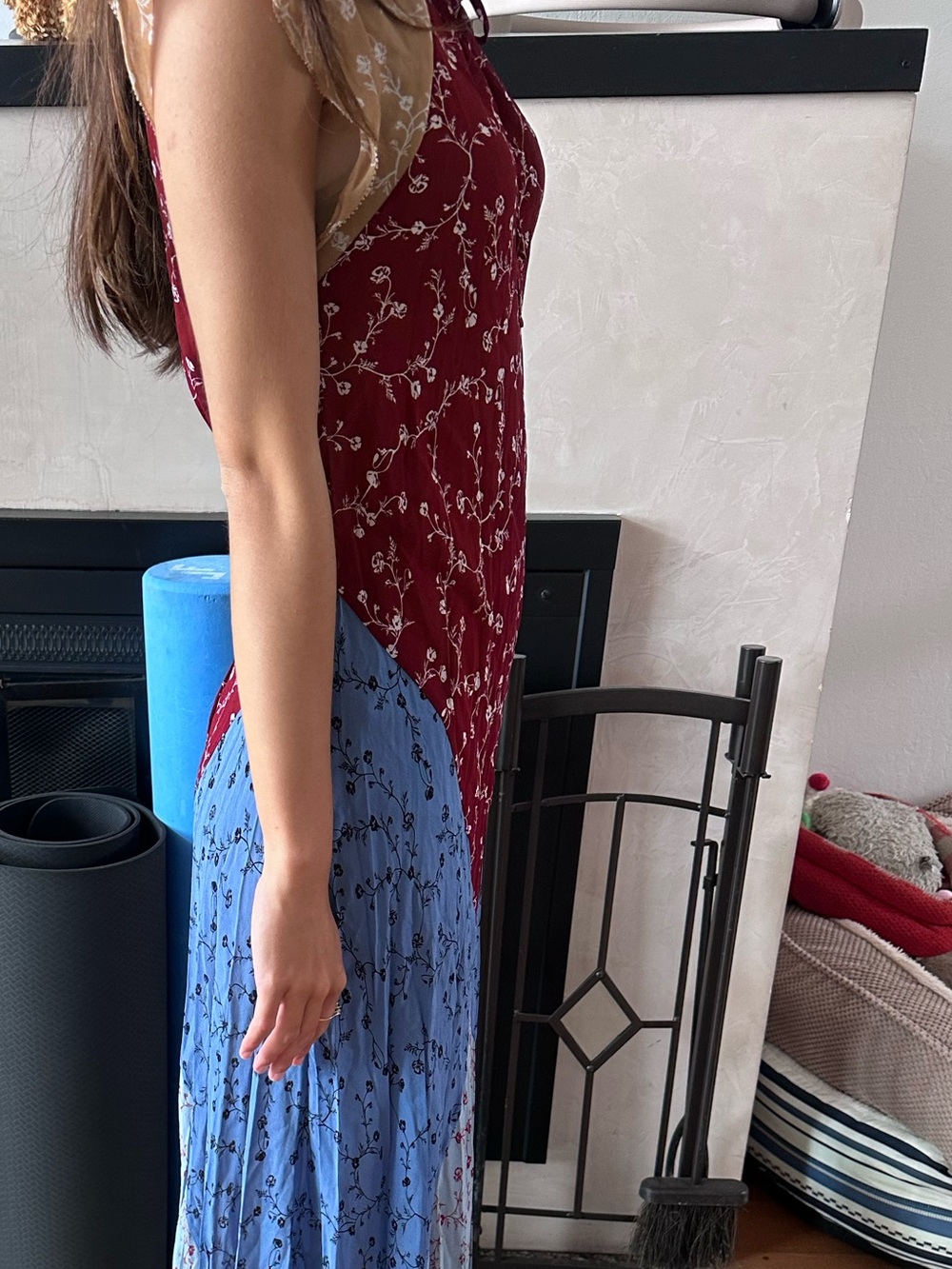 Floral patchwork maxi dress - Picture 5 of 5